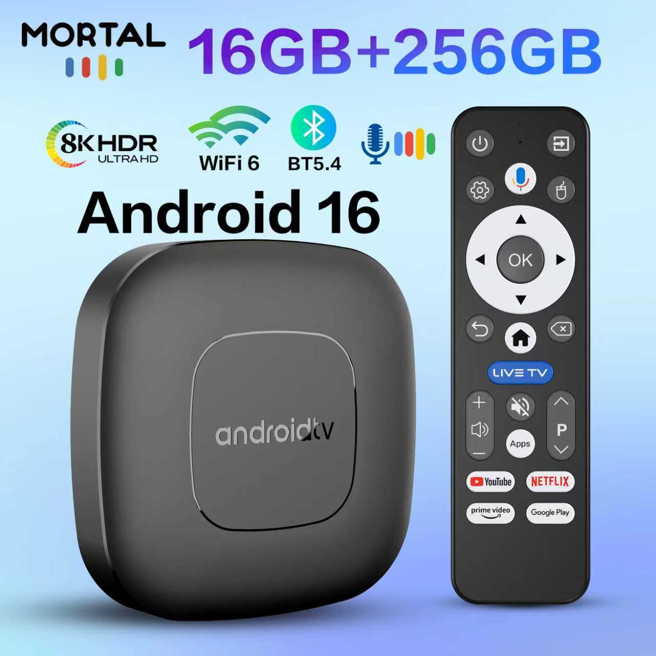 Home Cinema Google - TV Box Android 16 Google Assistant