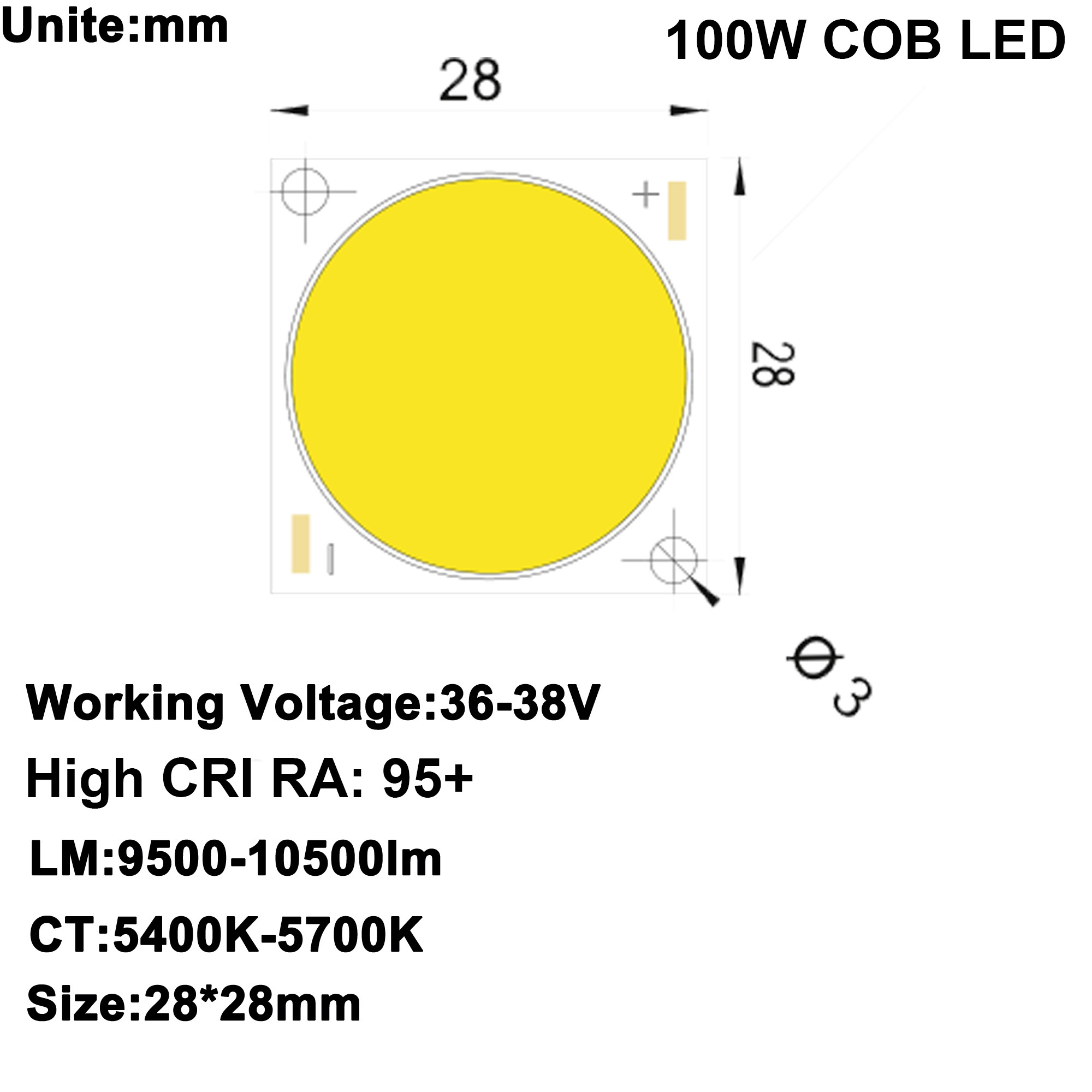 Home Cinema Led Projector - DIY LED U-HOME Cao CRI 95