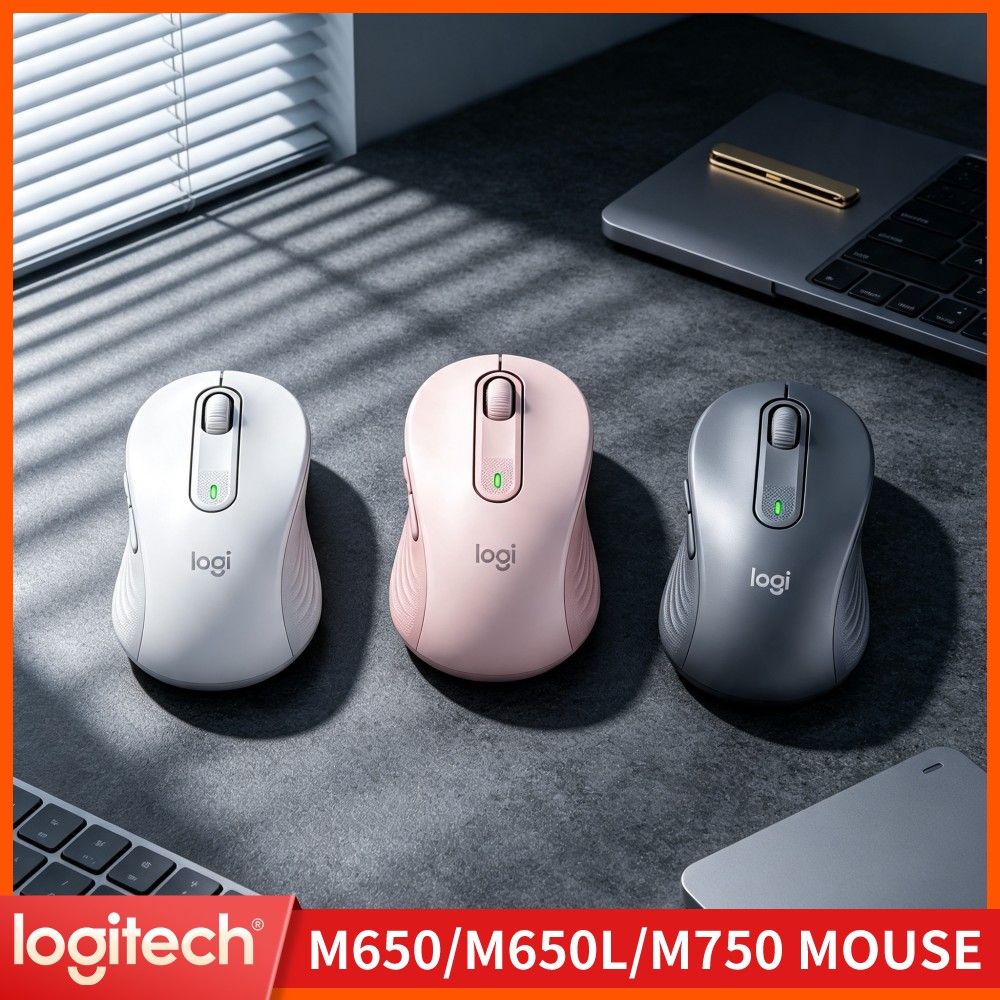 Logitech Home Cinema - Logitech M650/M650L Signature Mouse Wireless High