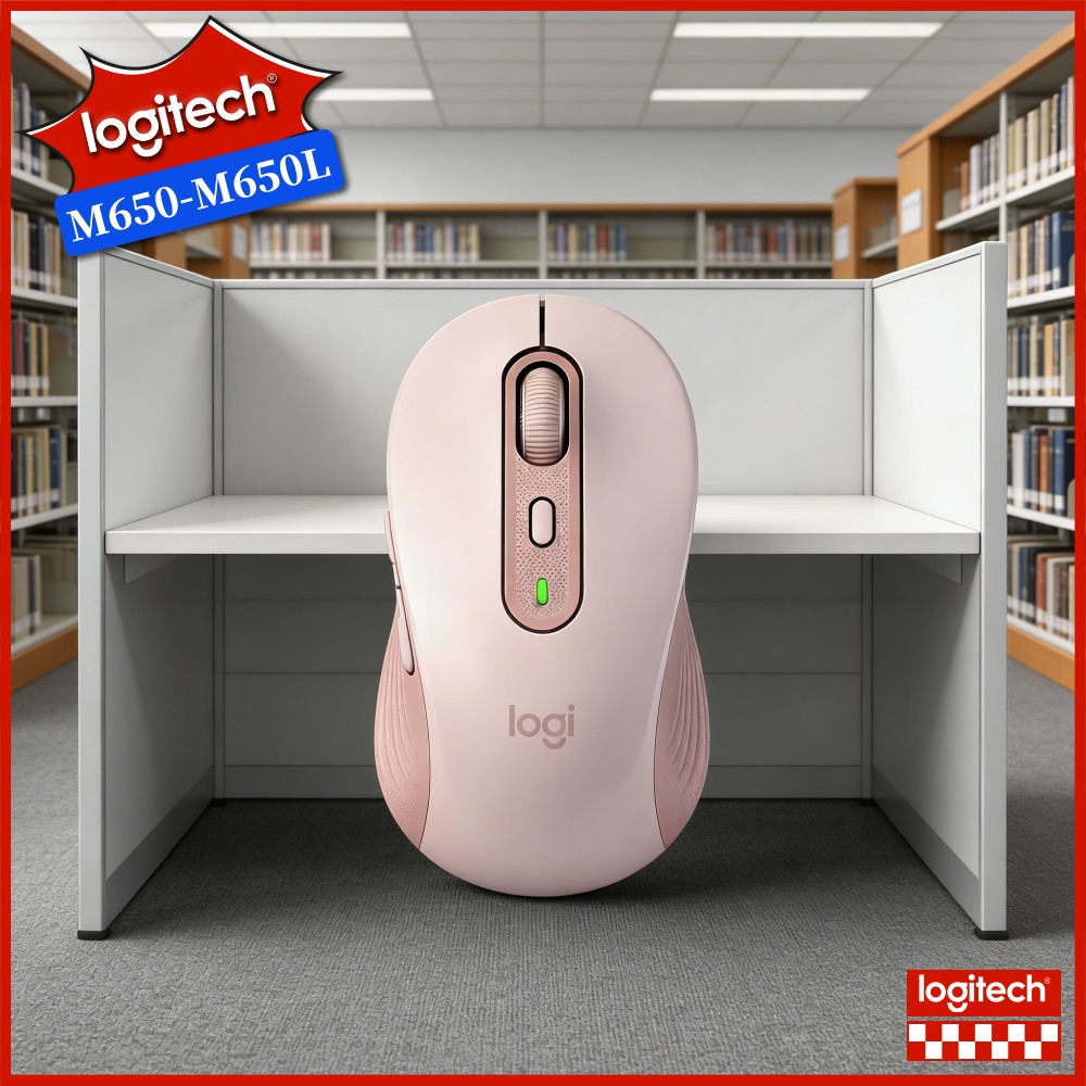 Logitech Home Cinema - Logitech M650 Ergonomic Mouse - 400-4000