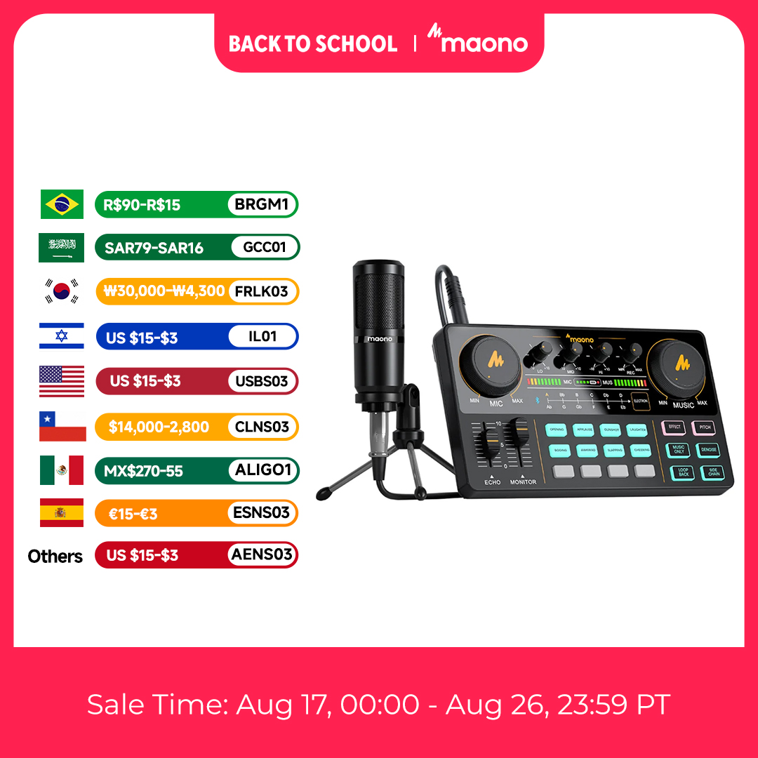 Home Cinema Kit - MaonoCaster Giao Diện Âm Thanh Podcast