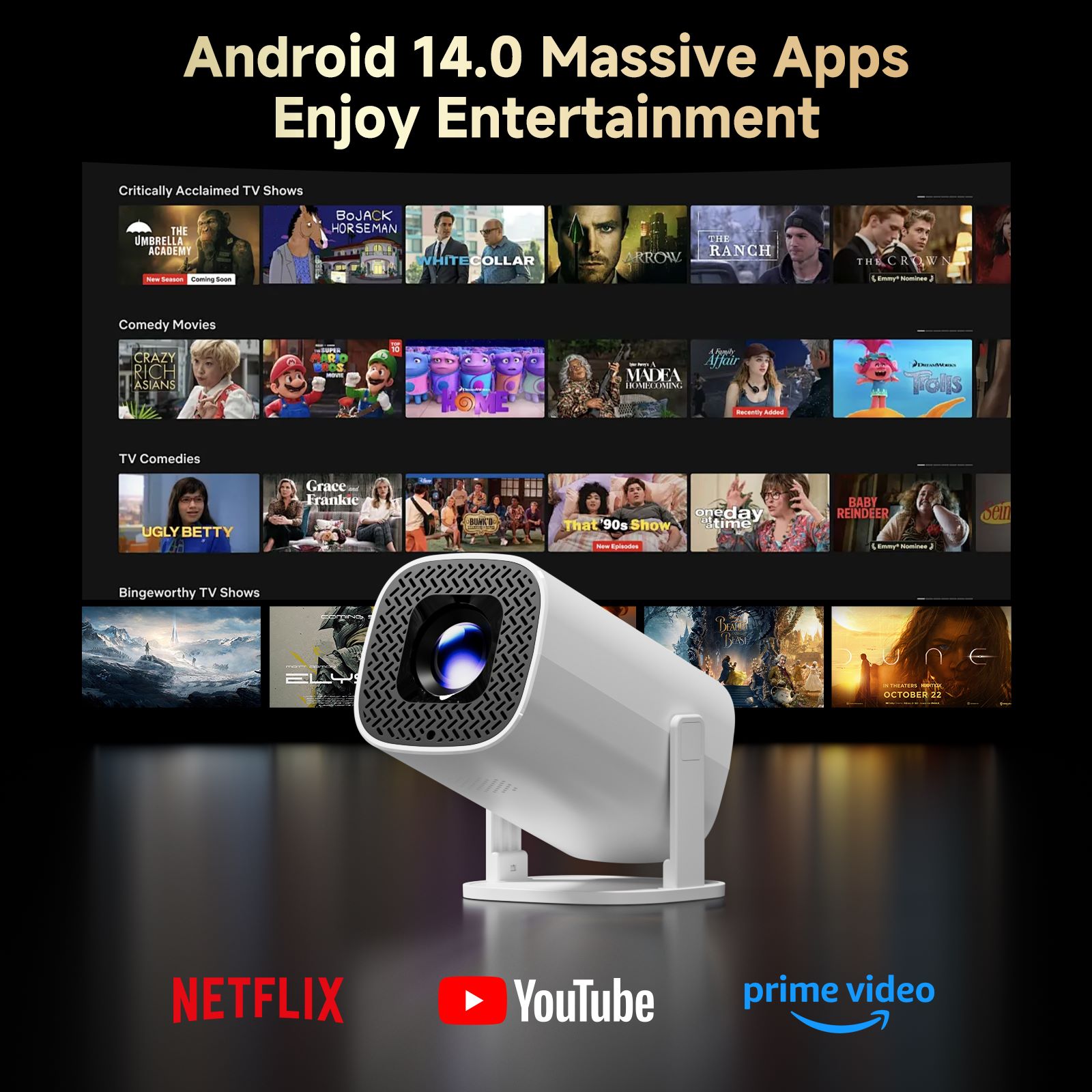 HONGTOP P30PRO Smart Mini Proj - đánh giá và giá Home Cinema Hdmi