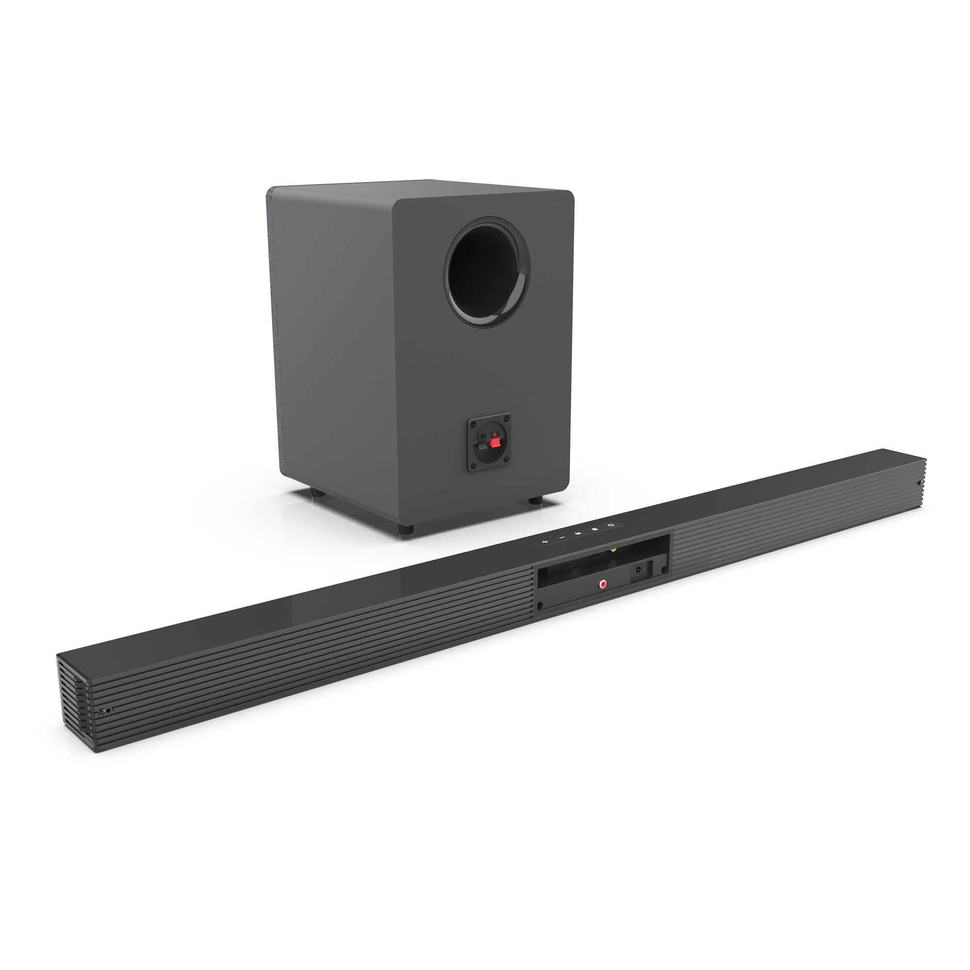 84W TV Sound Bar with Subwoofe - đánh giá và giá Home Cinema With Wireless Rear Speakers