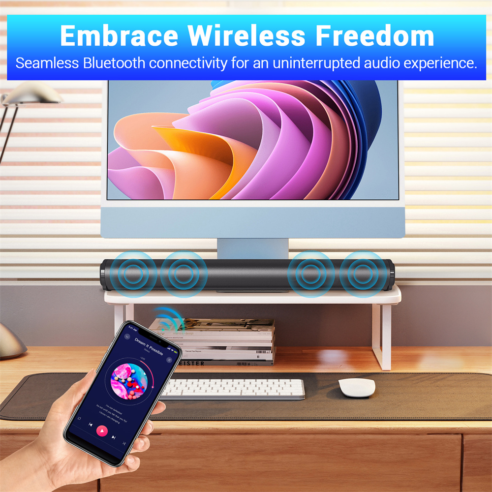 Sound Bar TV Sound System Blue - đánh giá và giá Home Cinema With Wireless Rear Speakers
