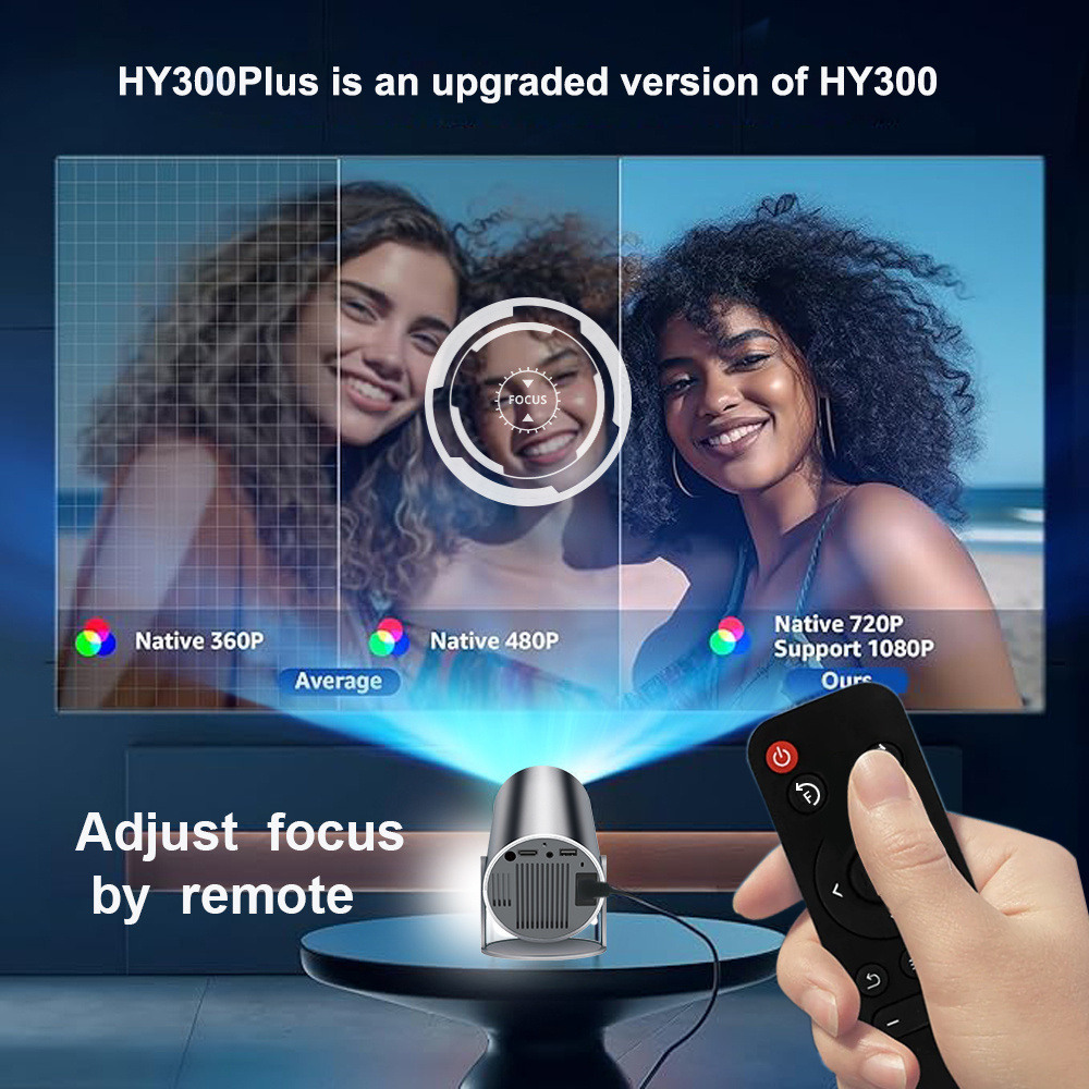 DITONG HY300 Plus HD Projector - đánh giá và giá Home Cinema Led Projector