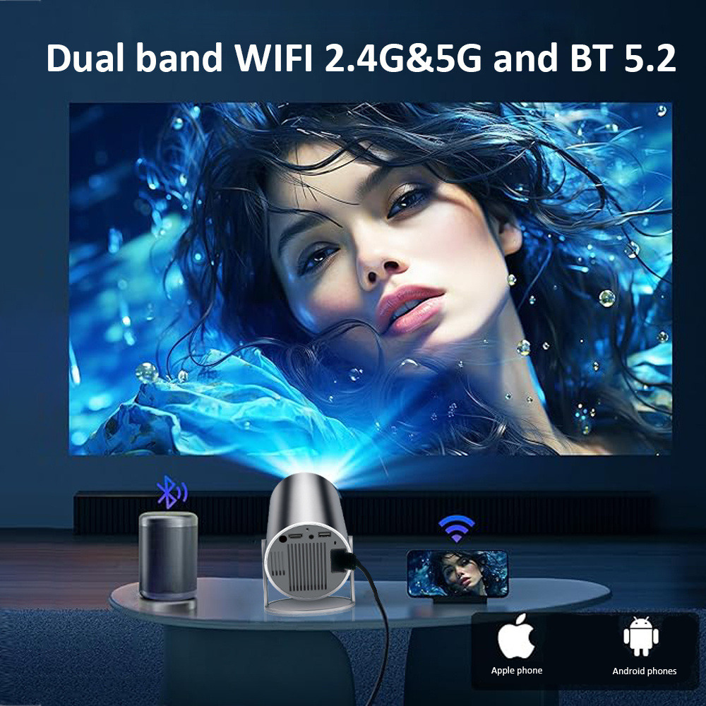 DITONG HY300 Plus HD Projector - đánh giá và giá Home Cinema Led Projector