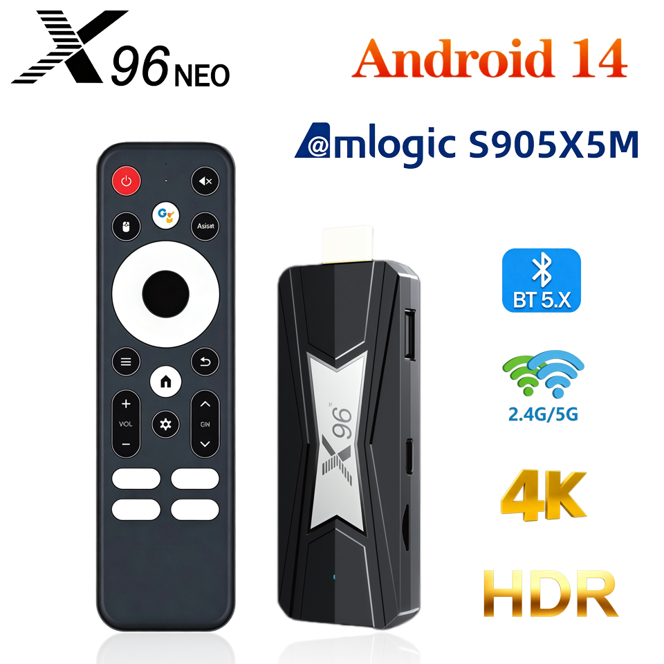 X96 NEO TV Stick Amlogic S905X - đánh giá và giá Home Cinema Google