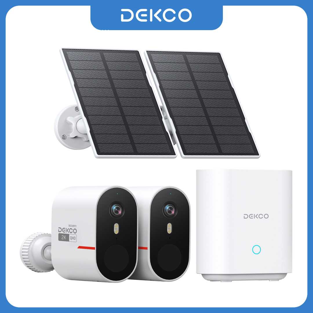 Dekco 3MP WiFi Solar Camera Sy - đánh giá và giá Home Cinema Kit
