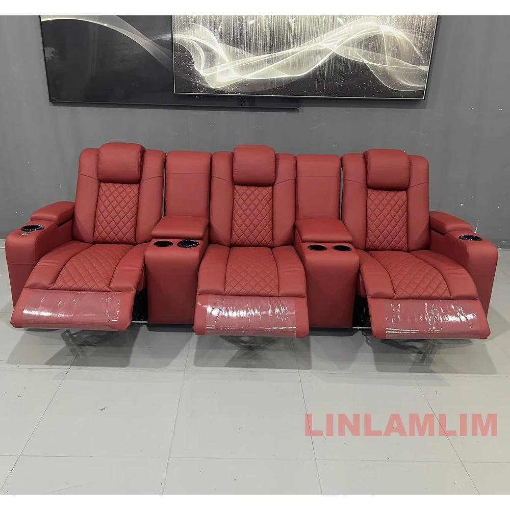 Linlamlim Luxury 3-Seat Reclin - đánh giá và giá Home Cinema Couch