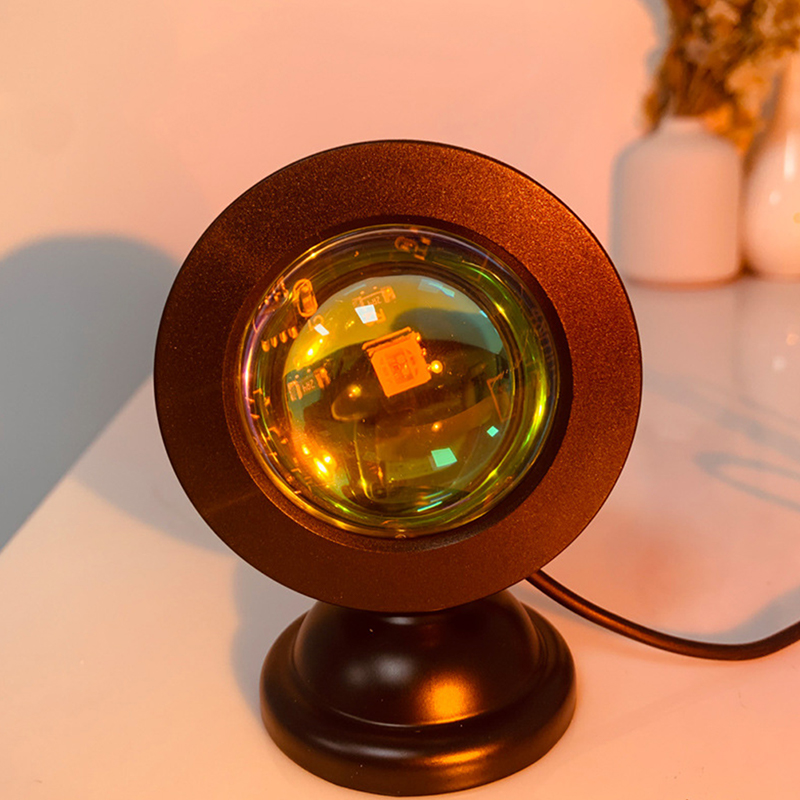Led USB Sunset Lamp Projector  - đánh giá và giá Home Cinema Led Projector