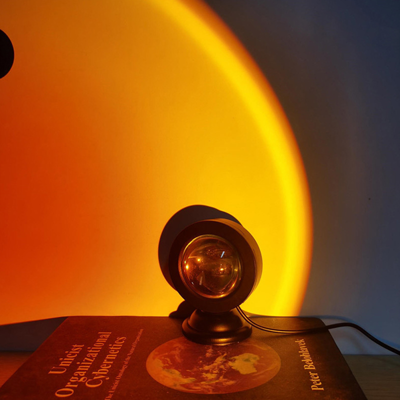 Led USB Sunset Lamp Projector  - đánh giá và giá Home Cinema Led Projector