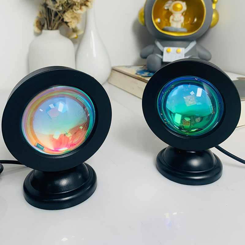 Led USB Sunset Lamp Projector  - đánh giá và giá Home Cinema Led Projector