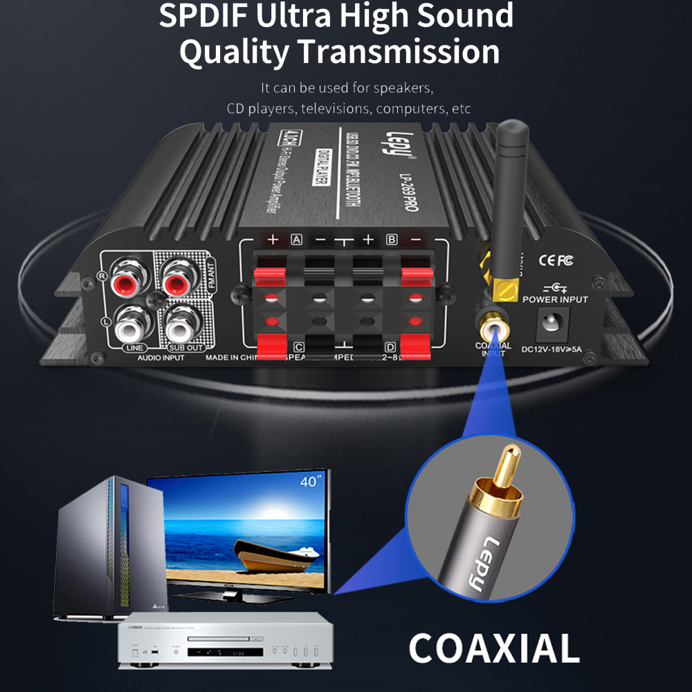 LEPY LP-269PRO 4.1 Channel Amp - đánh giá và giá Home Cinema Audio System