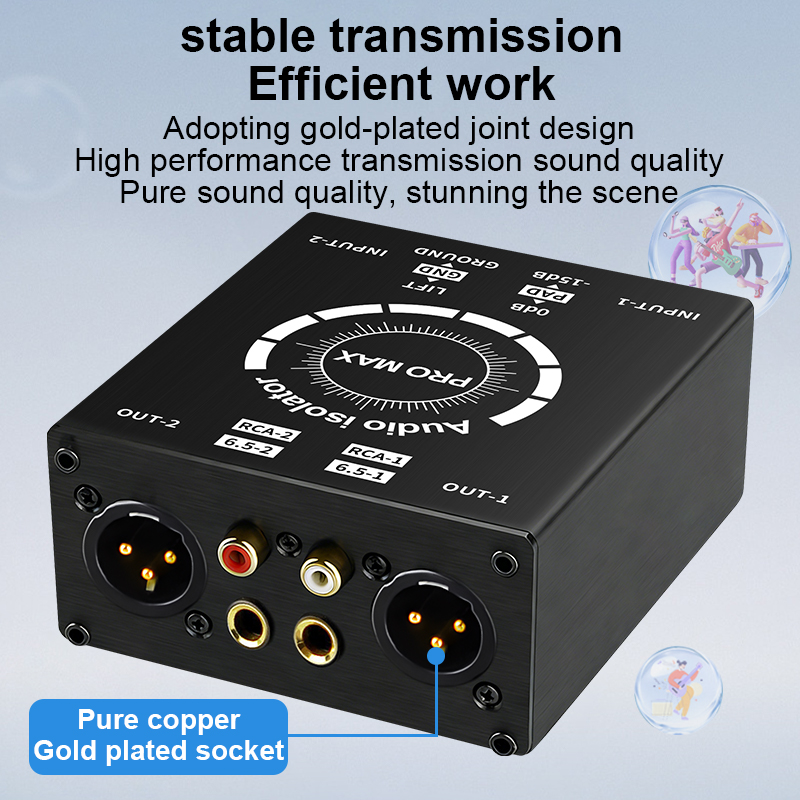 3Pin XLR/RCA/TS/TRS Ground Loo - đánh giá và giá Home Cinema Kit