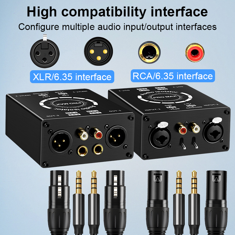 3Pin XLR/RCA/TS/TRS Ground Loo - đánh giá và giá Home Cinema Kit