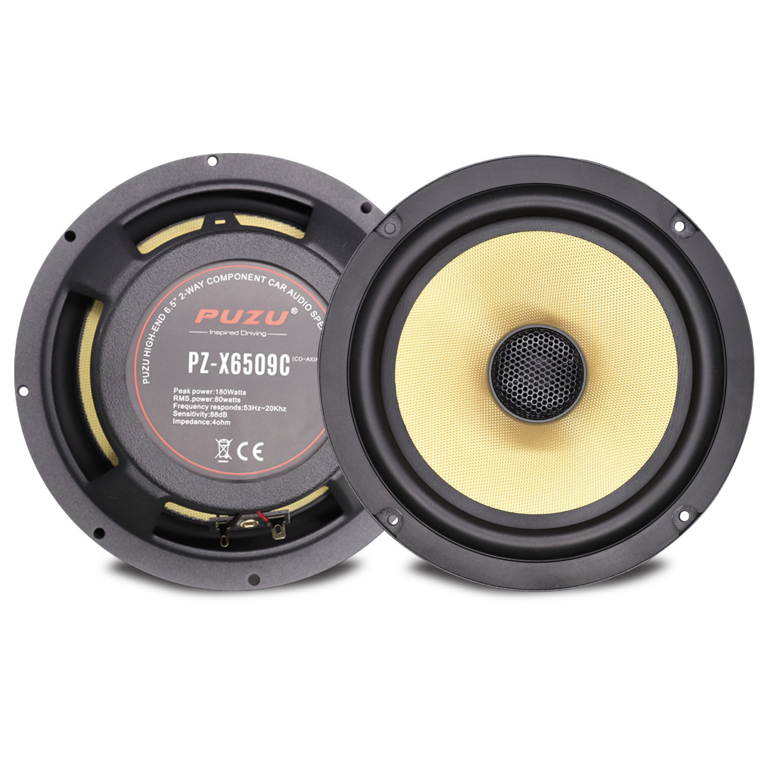 PUZU PZ-6509C Co-axial Car aud - đánh giá và giá Home Cinema Audio System