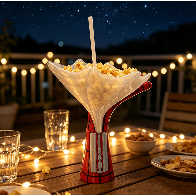 Spider Web Popcorn Bucket 3d C - đánh giá và giá Home Cinema Today