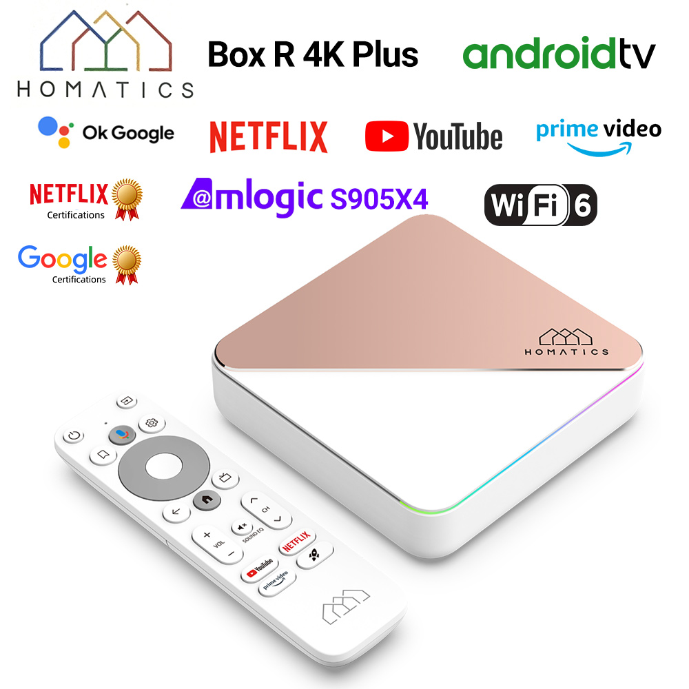 HOMATICS Box R 4K Plus TV Box  - đánh giá và giá Home Cinema Dolby Atmos