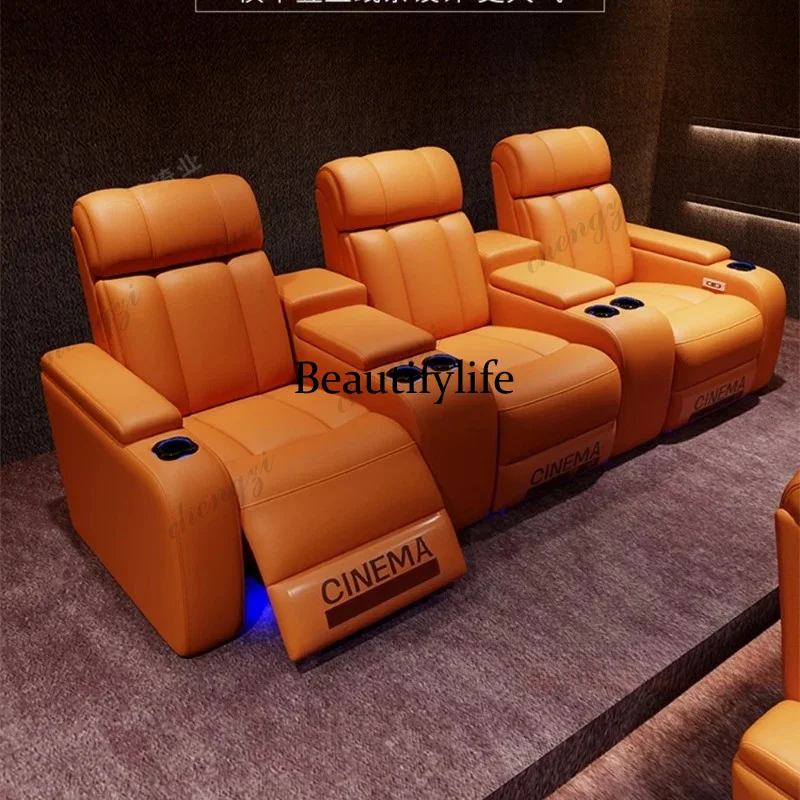 G153 Luxury Genuine Leather El - đánh giá và giá Home Cinema Chairs