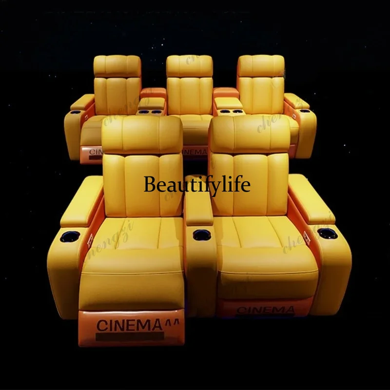G153 Luxury Genuine Leather El - đánh giá và giá Home Cinema Chairs