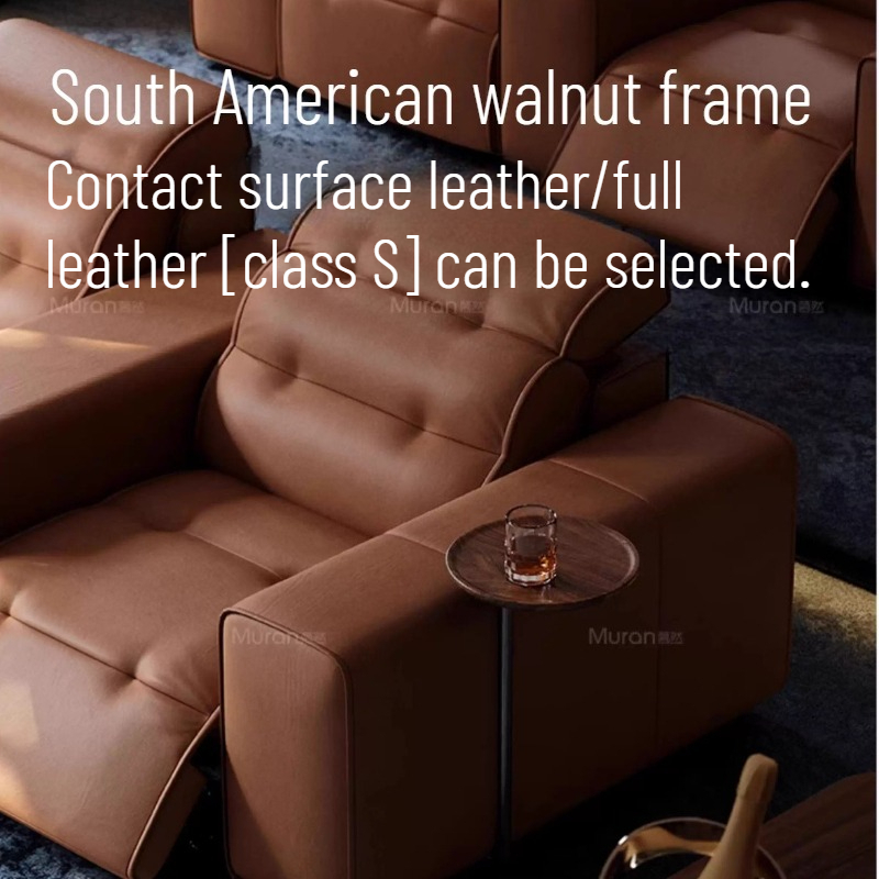 Top-grain Leather Electric Sof - đánh giá và giá Home Cinema Couch