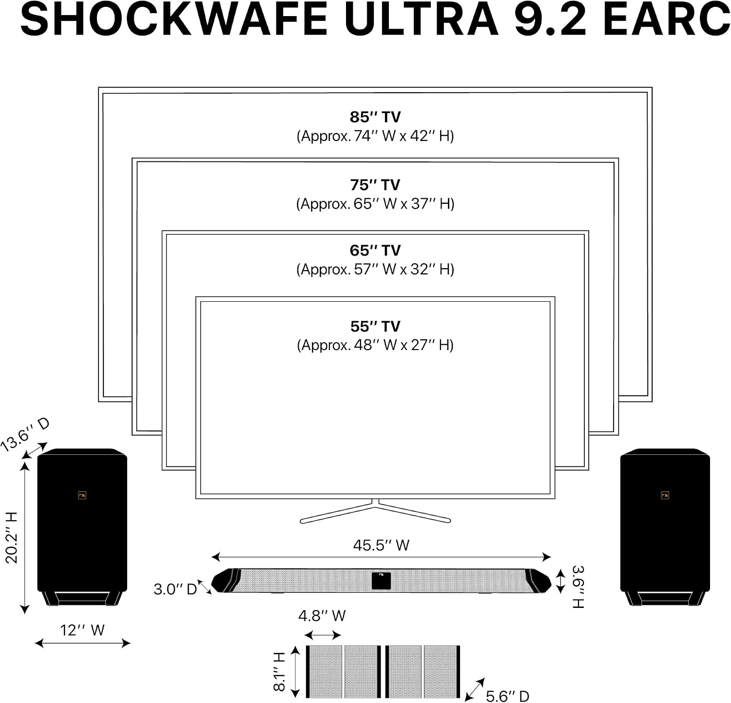 Shockwafe 9.2.4 Dolby Atmos/DT - đánh giá và giá Home Cinema Dolby Atmos