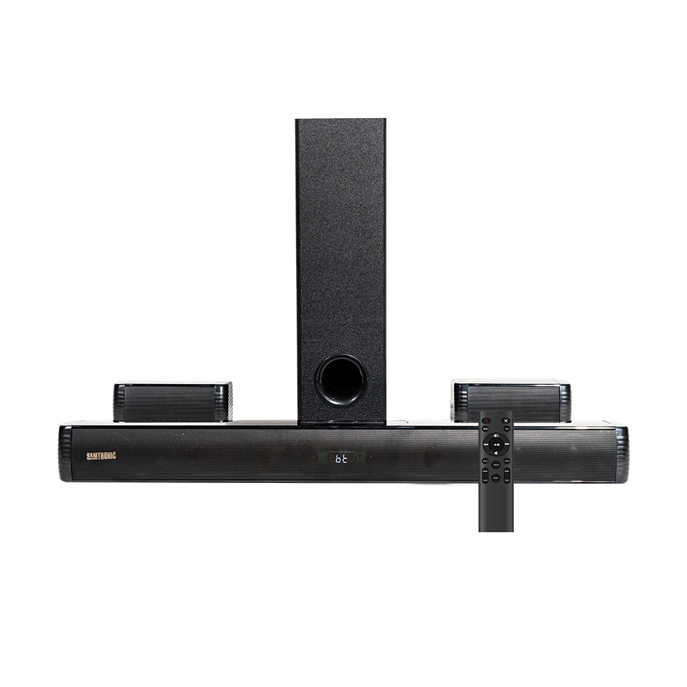 Samtronic. 240W 5.1 Soundbar f - đánh giá và giá Home Cinema With Wireless Rear Speakers