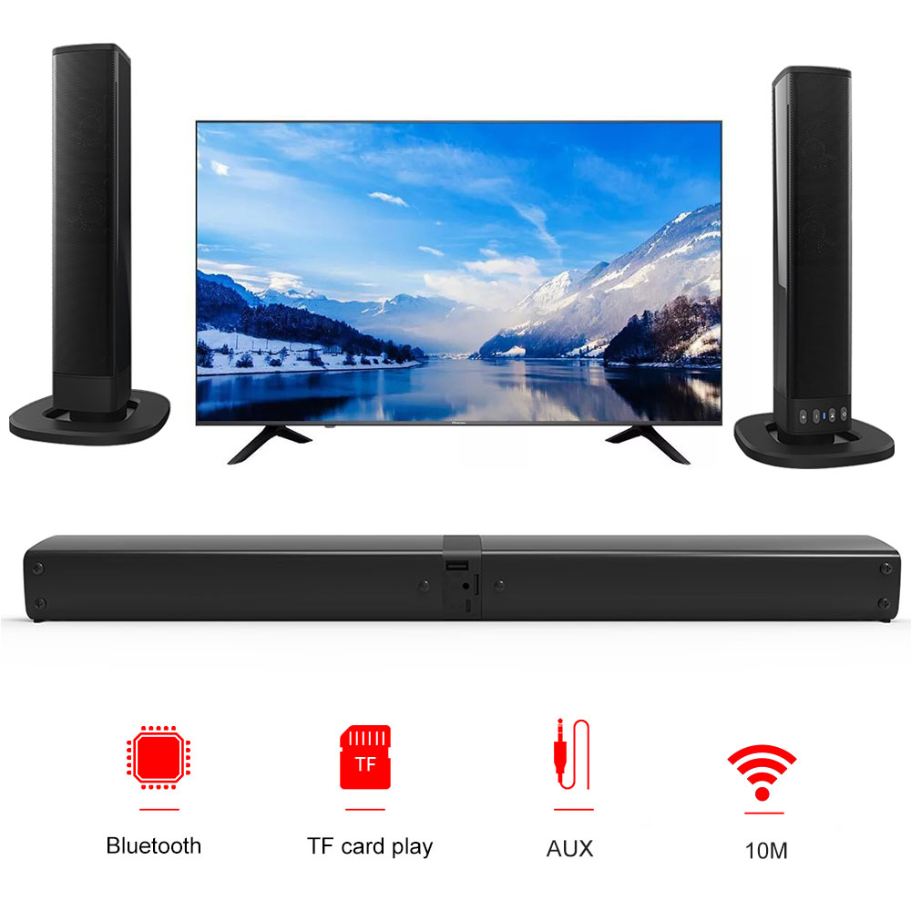 20W Không Dây Cột Soundbar Blu - đánh giá và giá Home Cinema With Wireless Rear Speakers