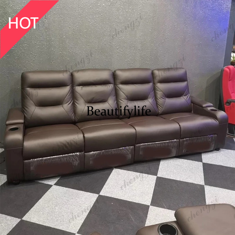 A49 Leather Sofa set With POWE - đánh giá và giá Home Cinema Couch
