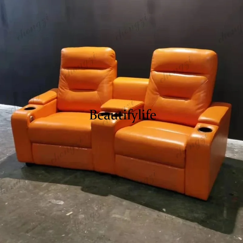 A49 Leather Sofa set With POWE - đánh giá và giá Home Cinema Couch