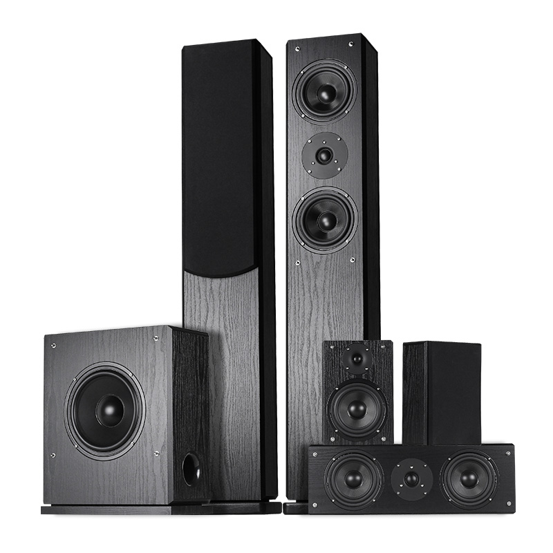 New Product 5.1ch Wooden Home  - đánh giá và giá Home Cinema With Wireless Rear Speakers