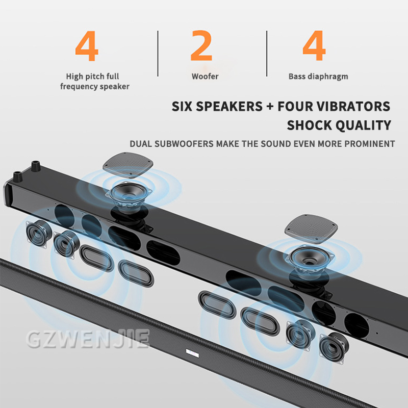 Home Theater Echo Wall TV Soun - đánh giá và giá Home Cinema With Wireless Rear Speakers