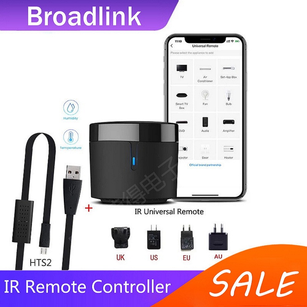 Broadlink RM4mini+HTS2 EU/UK/U - đánh giá và giá Home Cinema Google