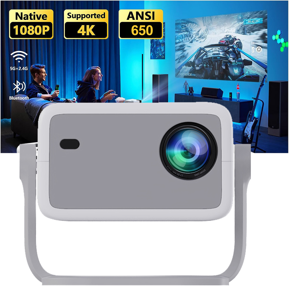 WZATCO WL018 Full HD 1080P Pro - đánh giá và giá Home Cinema Hdmi