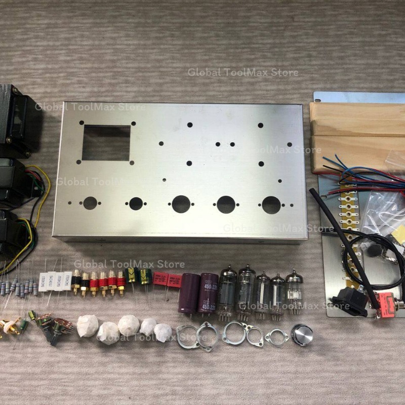 6P1 tube amplifier kit, finish - đánh giá và giá Home Cinema Kit