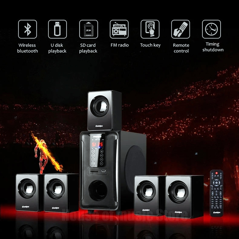 3.1 Tầng-Đứng Đa Phương Tiện H - đánh giá và giá Home Cinema With Wireless Rear Speakers