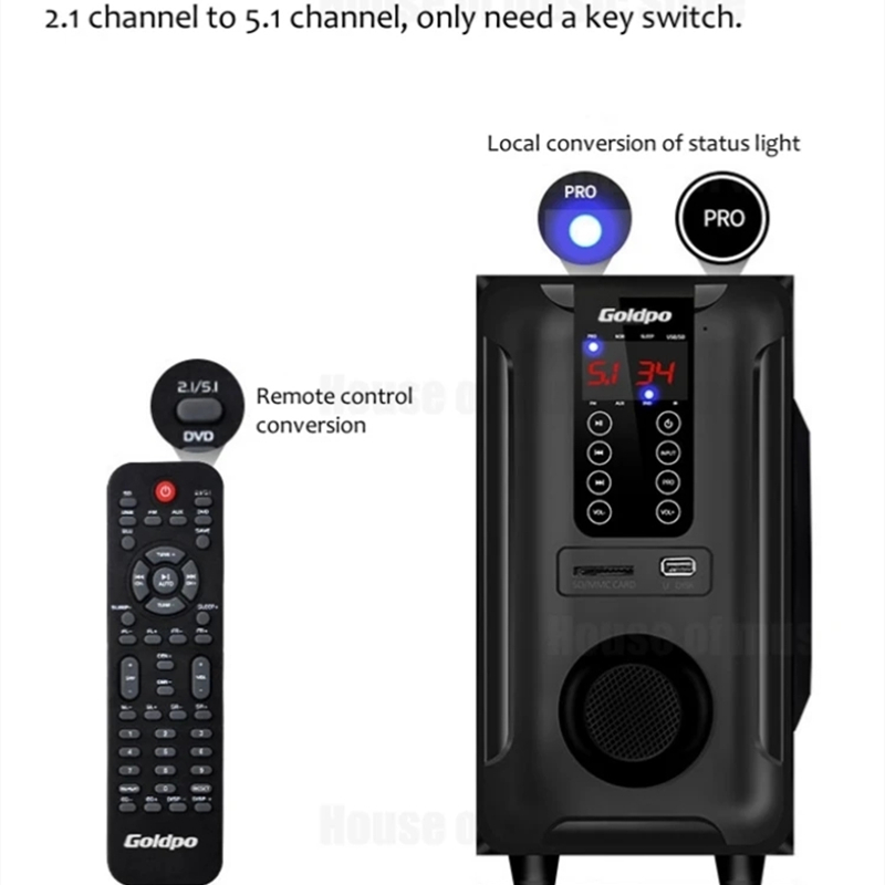 3.1 Tầng-Đứng Đa Phương Tiện H - đánh giá và giá Home Cinema With Wireless Rear Speakers