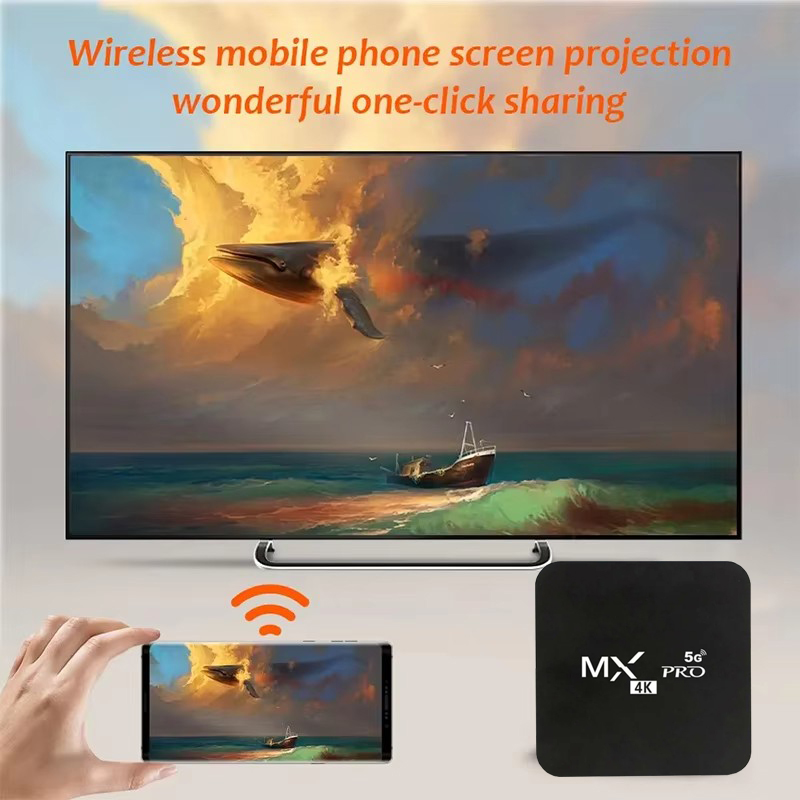 MX-Pro Smart TV Box 4K HD Andr - đánh giá và giá Home Cinema Dolby Atmos