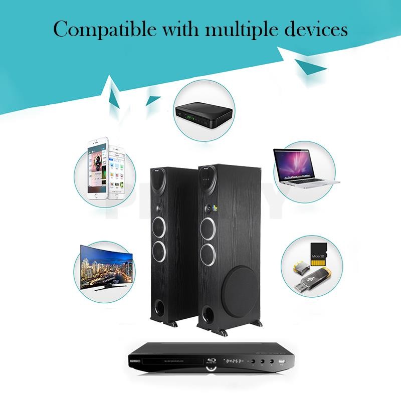 10 Inch Active Sound Box 200W  - đánh giá và giá Home Cinema With Wireless Rear Speakers
