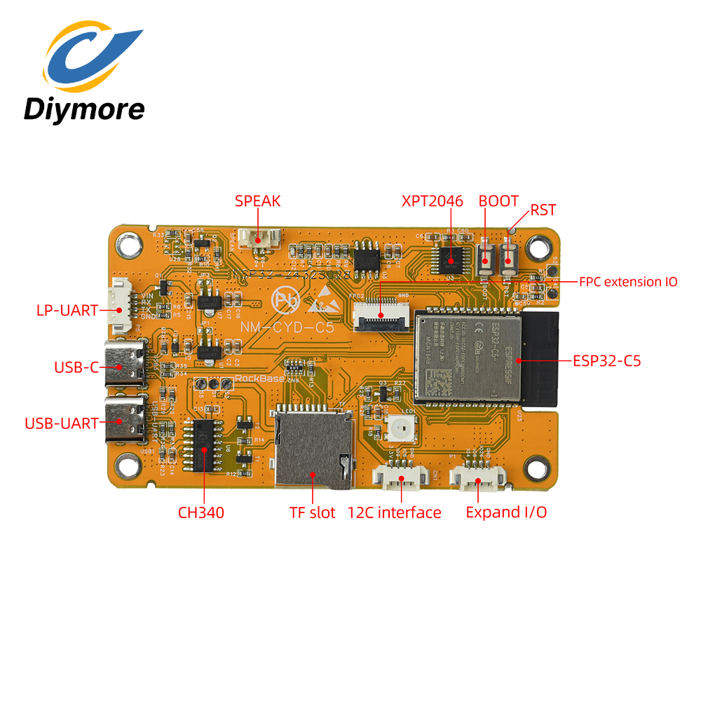 ESP32-C5 Touch Screen Developm - đánh giá và giá Home Cinema Kit
