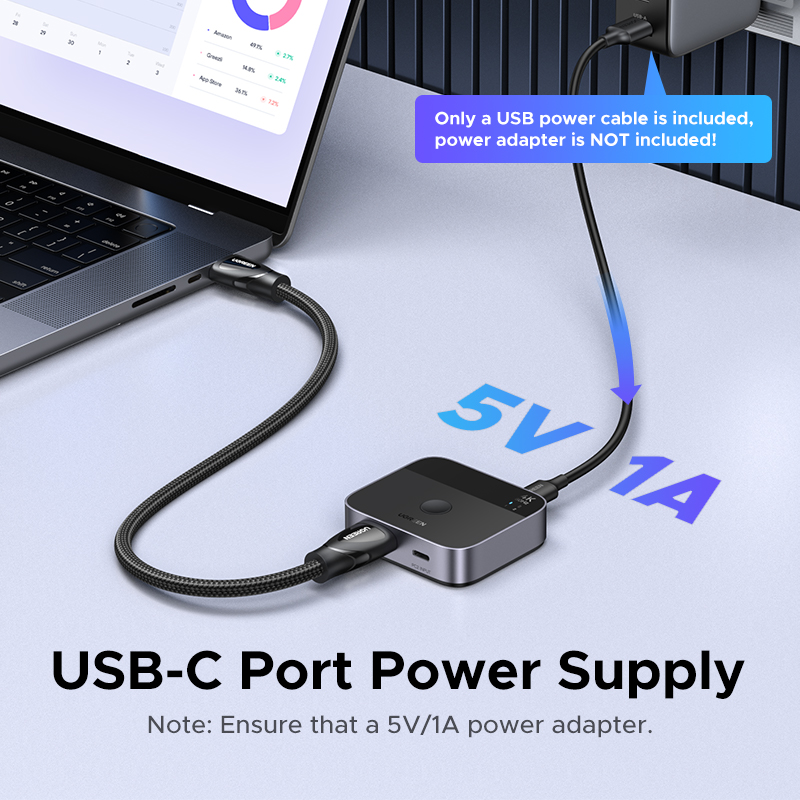 UGREEN HDMI USB C Switch 2 in  - đánh giá và giá Home Cinema Hdmi