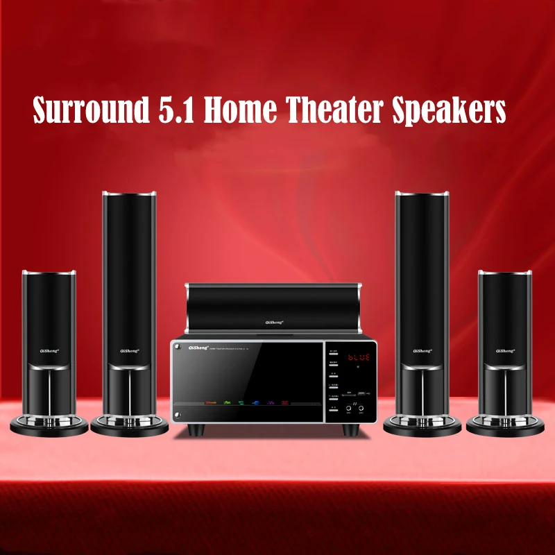 1000W high-power  caixa de som - đánh giá và giá Home Cinema With Wireless Rear Speakers