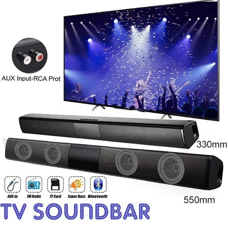 40W High Power Soundbar for TV - đánh giá và giá Home Cinema With Wireless Rear Speakers