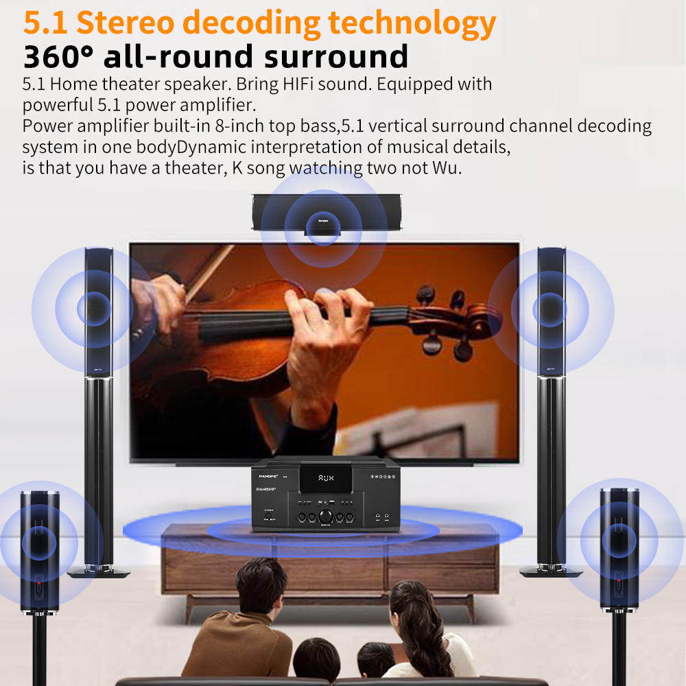 5.1 Surround Home Theater Syst - đánh giá và giá Home Cinema Xlr