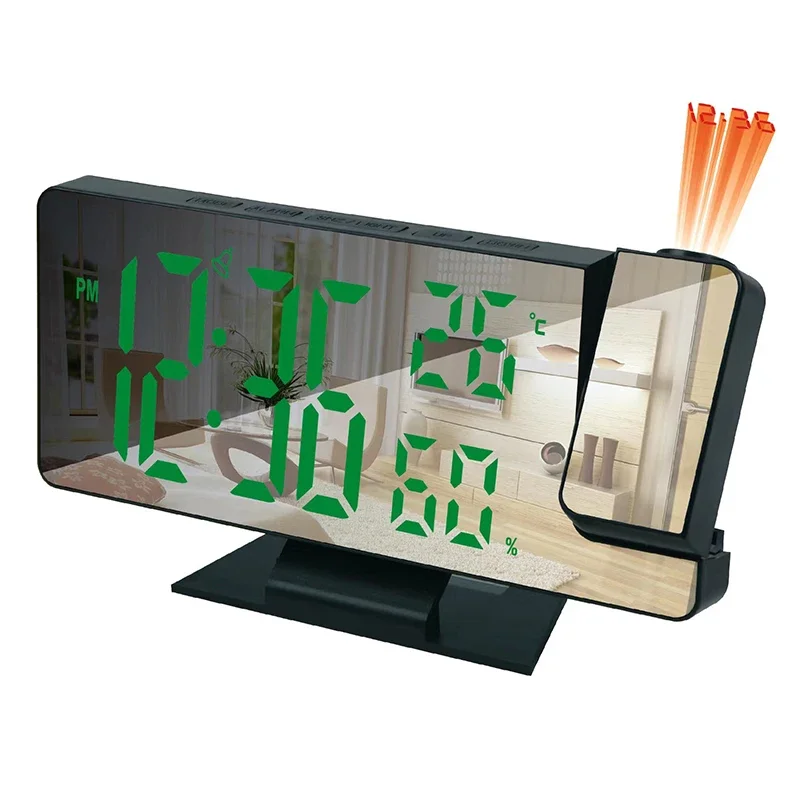 LED Digital Alarm Clock Projec - đánh giá và giá Home Cinema Led Projector