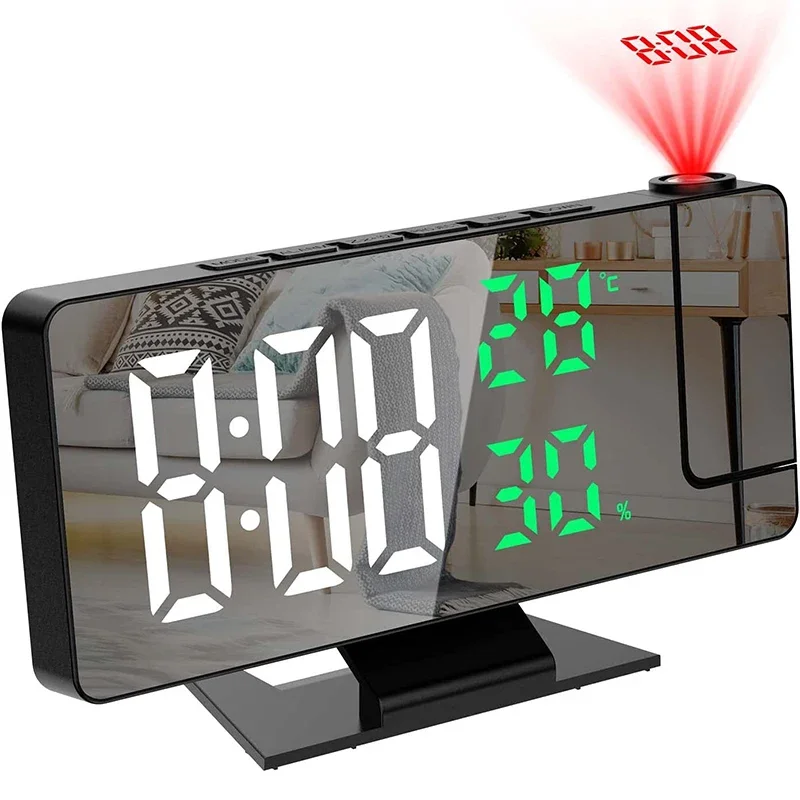 LED Digital Alarm Clock Projec - đánh giá và giá Home Cinema Led Projector