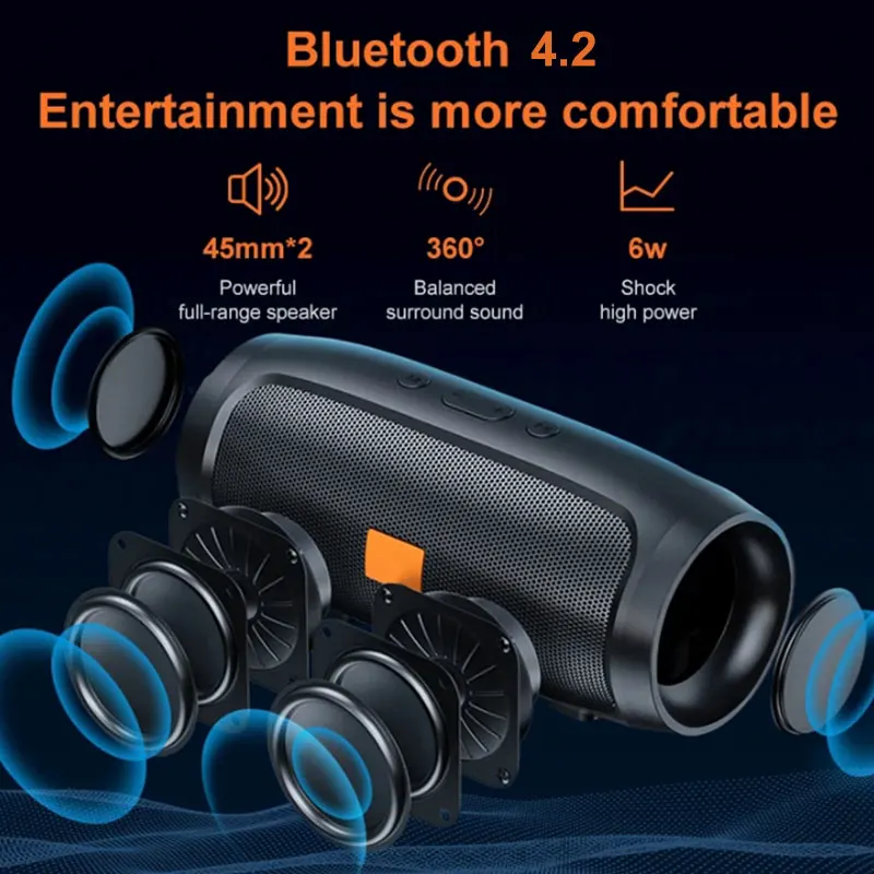 TF USB Bluetooth Speaker Dual  - đánh giá và giá Jbl Speaker Flip 6