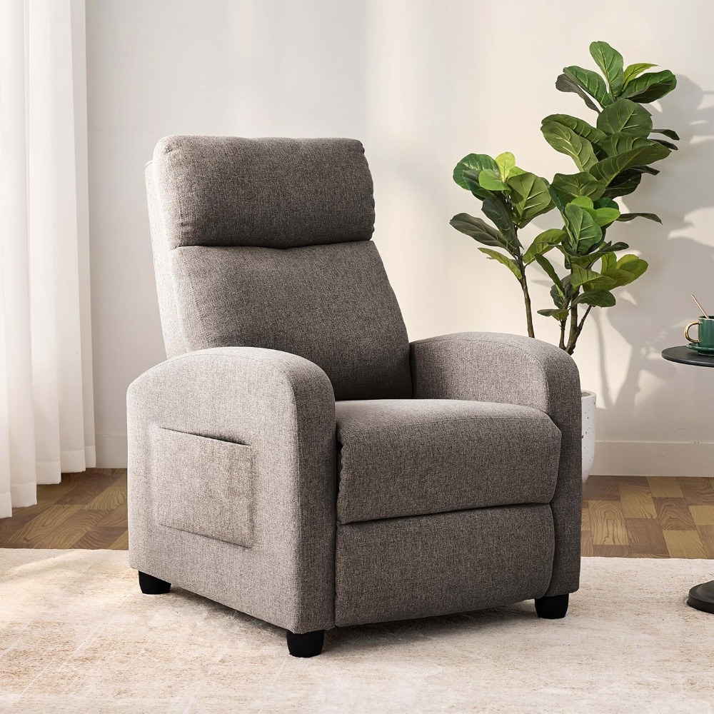 Modern Manual Push Back Reclin - đánh giá và giá Home Cinema Chairs