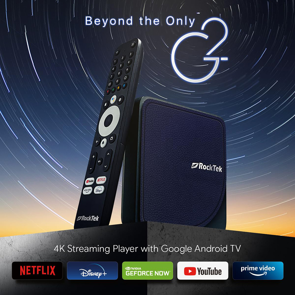 RockTek G2 4K Android TV 14 AT - đánh giá và giá Home Cinema Dolby Atmos