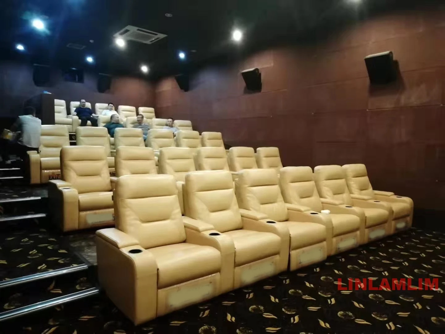 Linlamlim Genuine Leather Sofa - đánh giá và giá Home Cinema Couch